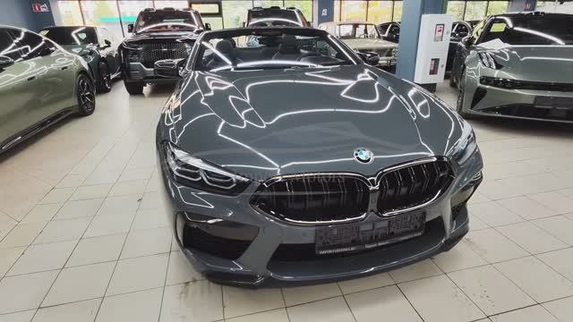 BMW M8 Competition Cabrio, 2020 г. Twin Turbo V8 смотреть онлайн