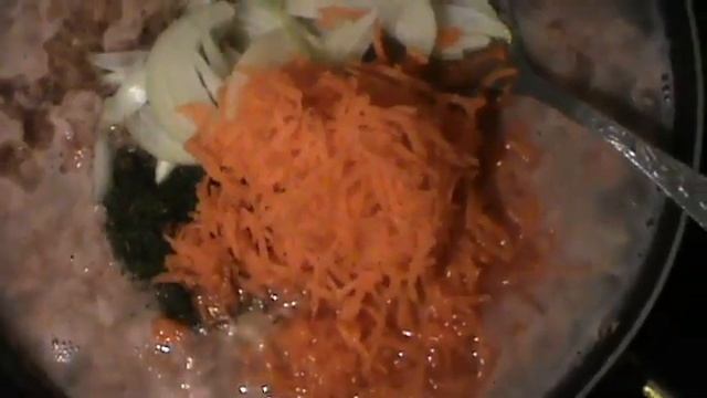 гречка с фаршем индейки