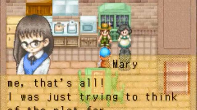Harvest Moon Friends of Mineral Town - Mary Yellow Heart Event смотреть онлайн
