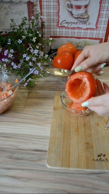 Фаршированные помидоры пп