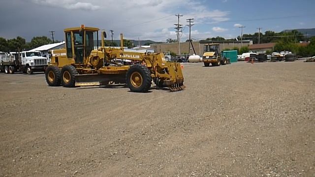 Fiat Allis F670A Series P Motor Grader смотреть онлайн