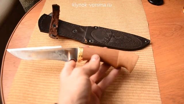 Нож Опричник 65х13 сапеле ,гравировка смотреть онлайн