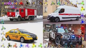 Звуки транспорта для малышей! Би-бип, Ту-ту! Развивающее видео: учим звуки, собираем пазлы