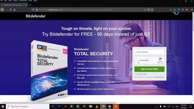 Bitdefender Total Security Trial Version |90 days | 30 days || #1 Antivirus Solution for PC in 2021 смотреть онлайн