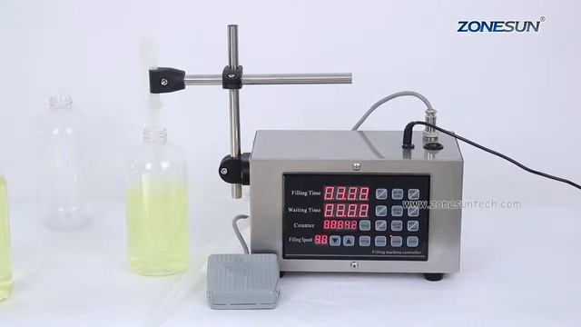 Как использовать полуавтоматическую машину для наполнения мембранного насоса GFK 280 смотреть онлайн