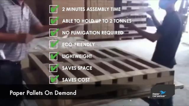 Paper Pallet on Demand | Paper Carpenter смотреть онлайн