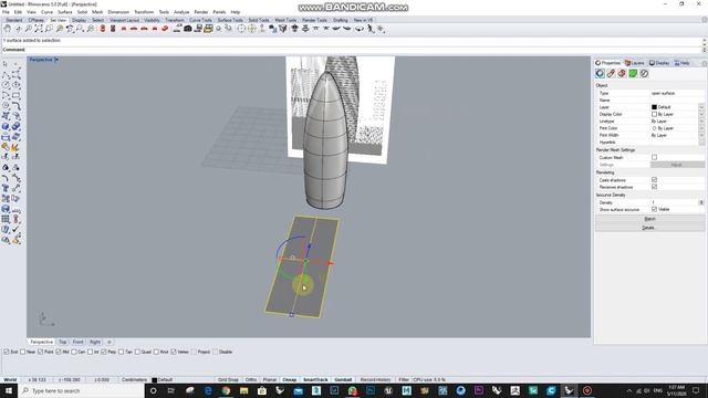 Gherkin tower quick modeling of the skin using Rhinoceros part 1 смотреть онлайн