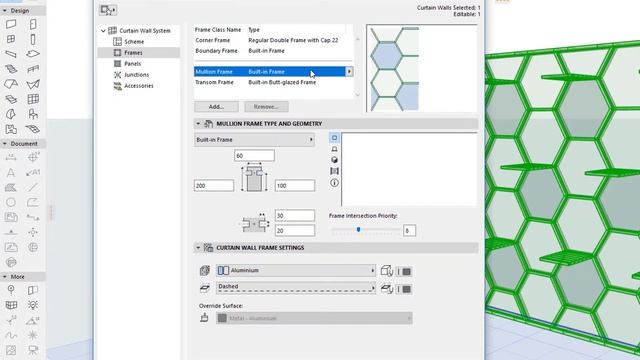 ARCHICAD 22 - Giydirme Cephe Aracı - 2D Gösterim İyileştirmeleri смотреть онлайн