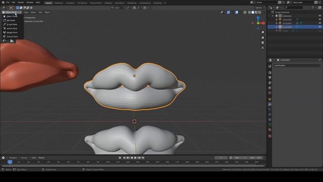Fastest ? Lips Sculpting Asset in Blender 2.81 !!! смотреть онлайн