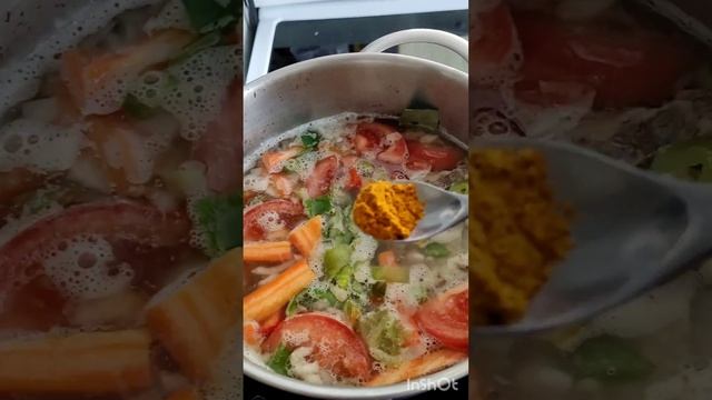 Шурпа из баранины.