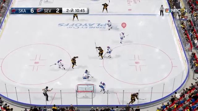 КХЛ 18 PS4. ПЛЕЙ-ОФФ КУБКА ГАГАРИНА 2018: ЗАПАД. 1 РАУНД. 4 МАТЧ. СЕВЕРСТАЛЬ - СКА. 08.03.2018 ! смотреть онлайн