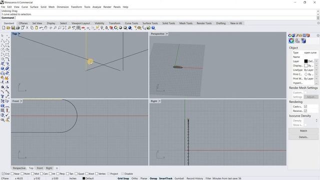 Band Saw Blade in Rhino 3D using ArrayCrv смотреть онлайн