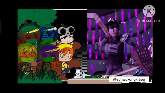 Реакция Черепашек-ниндзя на тт/ Tmnt react to/ ShinuM/2 часть смотреть онлайн