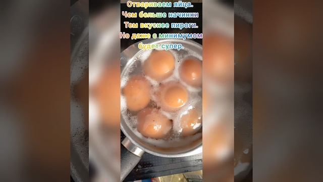 Lazy Pies With Onion And Egg/ ленивые пирожки с луком и яйцом