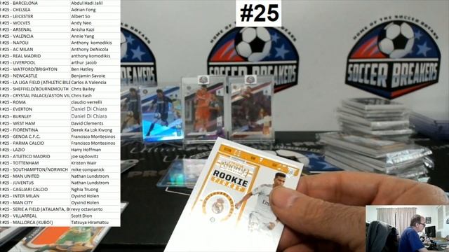 2019-20 PANINI CHRONICLES SOCCER 6 HOBBY BOX PICK YOUR TEAM PYT BREAK #25 (SOCCER BREAKERS FC) смотреть онлайн