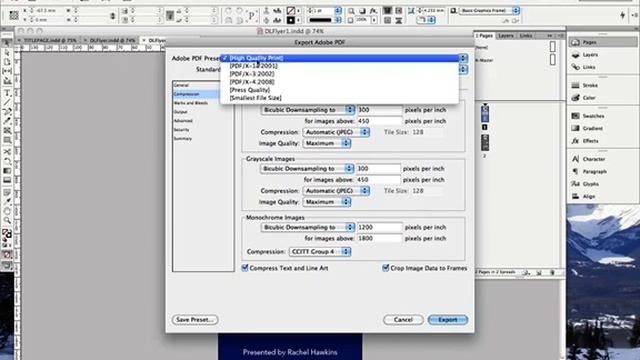 VDIS10015 Visual Communication Skills - Lecture 2B - Export file to PDF in Indesign смотреть онлайн
