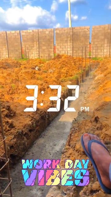 Blinding concrete (Nice and Fast Way)😳😄🤙#construction #foundation смотреть онлайн