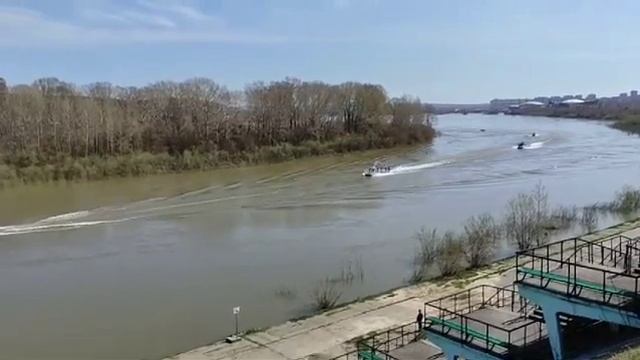 КЕМЕРОВО 09.05.2024 года. Парад победы, водная часть! смотреть онлайн