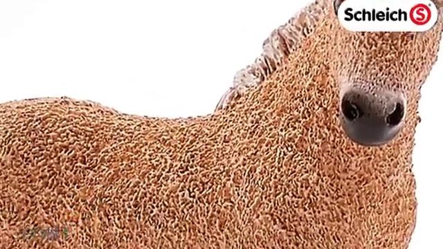Башкирская кудрявая жеребёнок Schleich 13781