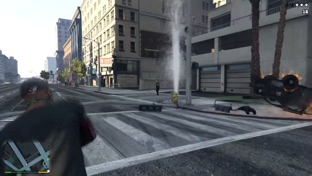 Убило Винтом Вертолета!!! В GTA 5 смотреть онлайн