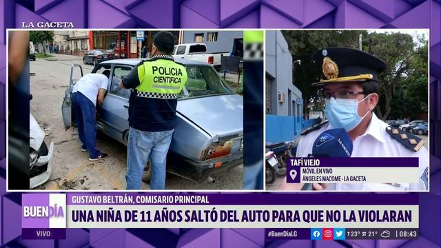 Una niña de 11 años saltó del auto en movimiento para no ser violada смотреть онлайн