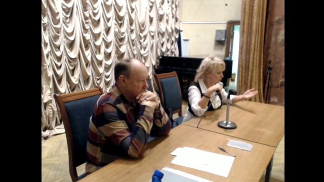 Петров Аркадий методист цента Фесик Наталья в библиотеке им.Ключевского Апрель 2016 год смотреть онлайн