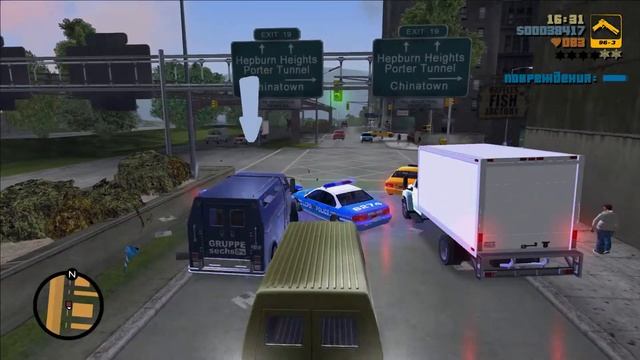 GTA 3 Миссия №_08 - Ограбление фургона\ Van heist 1080 HD 60Fps смотреть онлайн