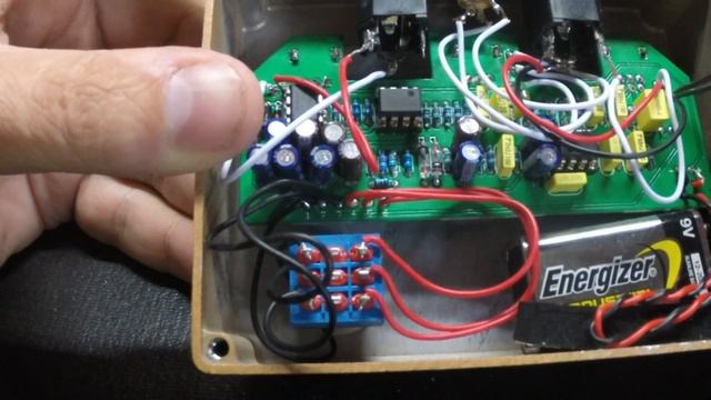 Inside My Centaur Klon Clone DIY Kit