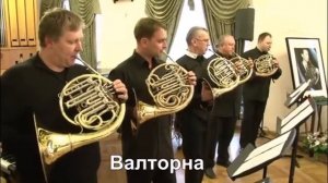 Группа медно духовых инструментов симфонического оркестра