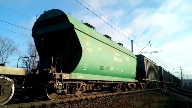 Товарные грузовые Поезда едут!