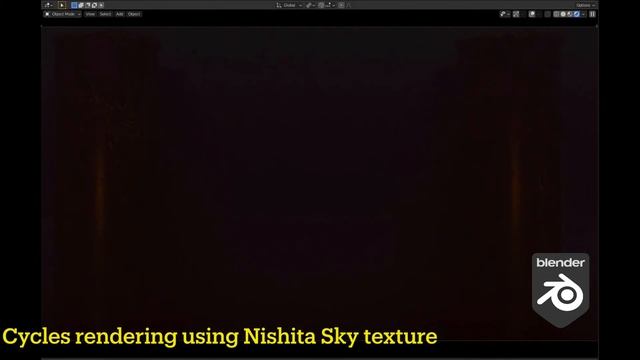 Blender Cycles : Procedural shading and Nishita sky texture for lighting смотреть онлайн