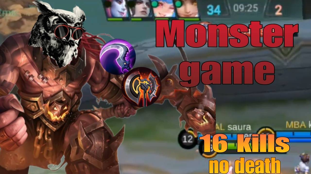 ТОТАЛЬНОЕ УНИЧТОЖЕНИЕ😈! Играю на лютом бойце Бальмонде. Показ каток. MLBB