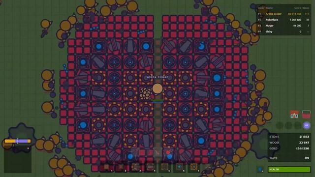 ZOMBS.io 116M+ SCORE! WORLD RECORD! 134 WAVES SURVIVED | New update смотреть онлайн
