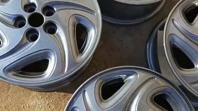 Покраска дисков и пескоструйная обработка (видео 026) смотреть онлайн