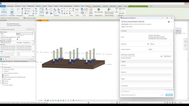 🔥🔥2 - DETALLE ENCOFRADO ZAPATAS - (Revit 2024.1) #revit #dynamo #bim #metrados смотреть онлайн