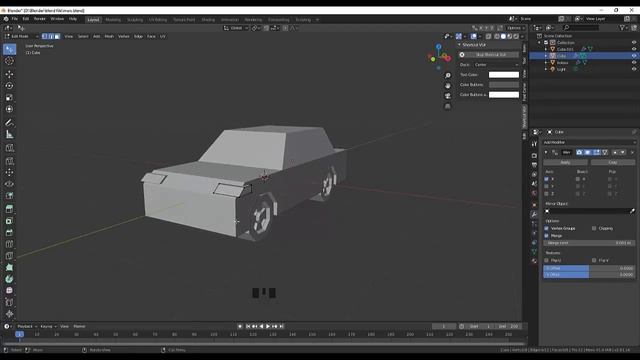 03. Blender Low Poly Car смотреть онлайн