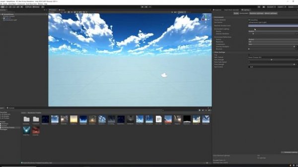 How to change a SKYBOX in Unity3D!