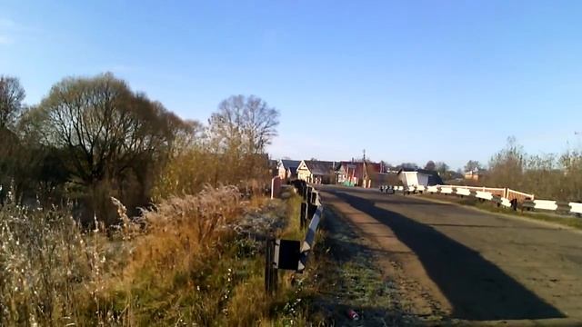 Воскресное утро- пейзаж села ХОлуй 22 октября -17 - смотреть онлайн