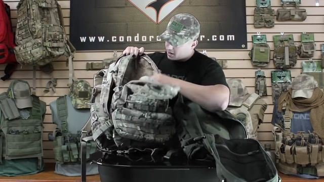 Condor Outdoor Details 125 3 Day Assault Pack & 169 Convoy Outdoor Pack смотреть онлайн
