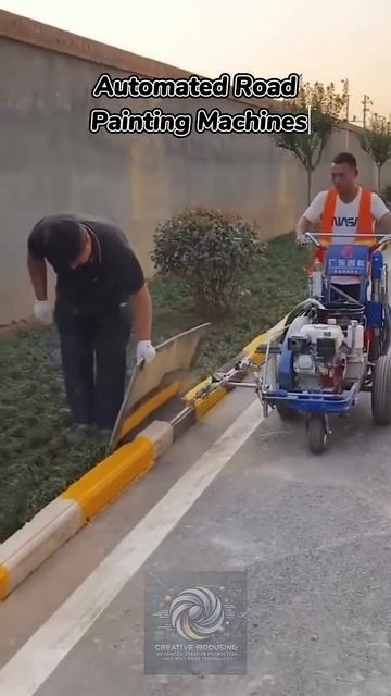 Автоматизированная Machines_ Precise_ покраски дорог 👍 смотреть онлайн