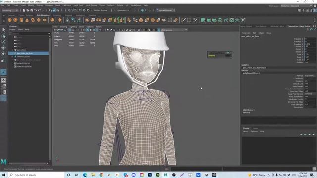 Maya - Low Poly to High Poly Game Models смотреть онлайн