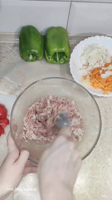 Фаршированные перцы 🫑 Подробный рецепт в комментариях 📌 #готовка #рецепты #рецепт #фуд #food #еда