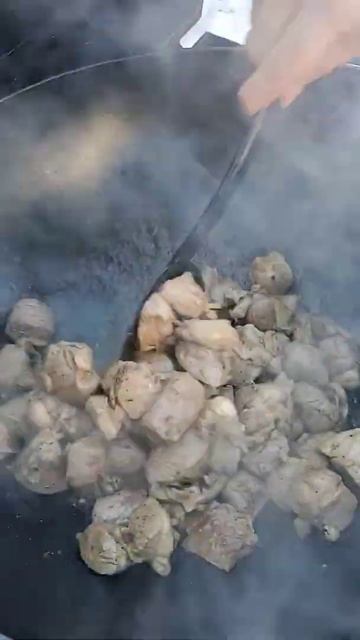 Баранина  в казане...