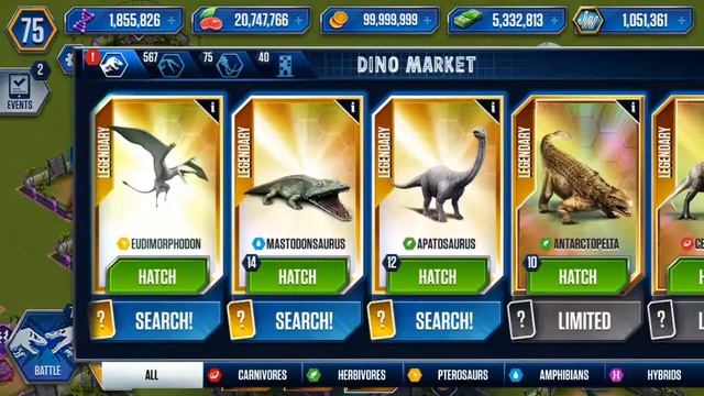 Rise Of The LVL 40 Eudimorphodon!!!!! Jurrasic World The Game Ep 3 смотреть онлайн