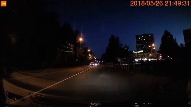 Xiaomi 70 Minutes Smart WiFi Car DVR (ночной город) смотреть онлайн