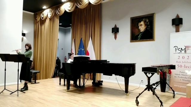 Hanna Krupka - Flet, Iryna Rengach - Fortepian. 22.03.2023