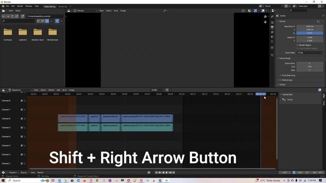 Blender Video Editing Shortcuts | Part 3 смотреть онлайн