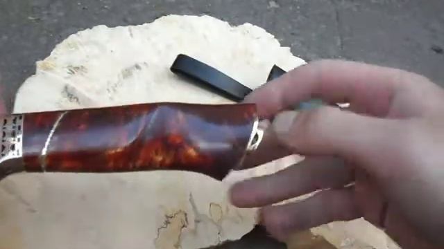 Нож ручной работы Аскольд ( Knife handmade Askold) смотреть онлайн