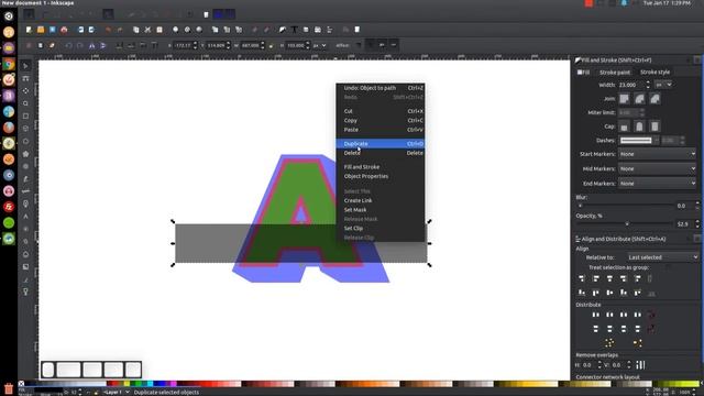 Inkscape for Beginners: Retro Style Text Tutorial смотреть онлайн