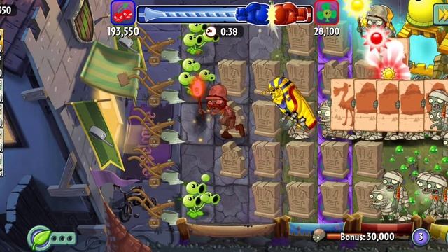 играем в арену в игре растения против зомби 2 plants vs zombies 2 смотреть онлайн
